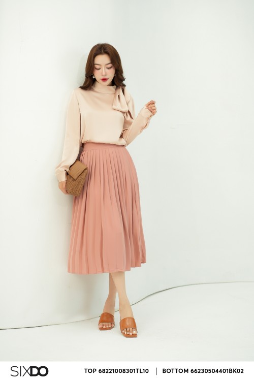 Midi Woven Skirt 1 (Chân váy)