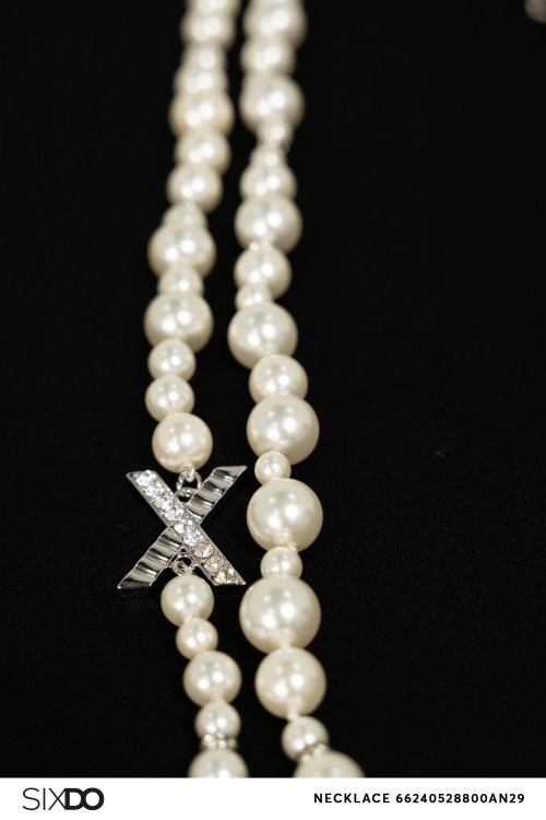 Sixdo Sixdo Multiple Pearl Necklace