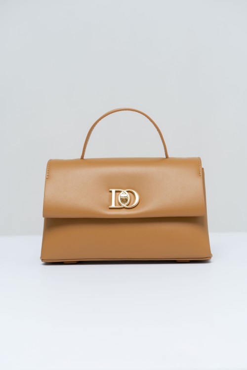 Brown DO-Lock Shoulder Bag
