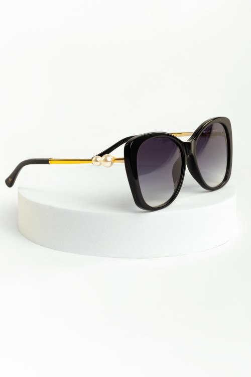 Black Peal Accent Sunglasses