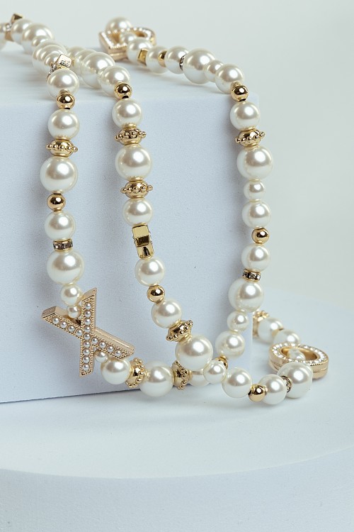 Sixdo Pearl Long Necklace
