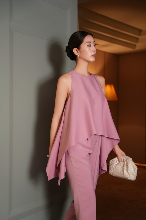 Sixdo Pink Tuytsi Baggy Pants