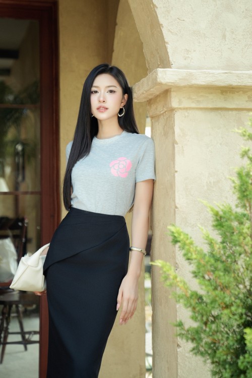 Sixdo Floral Cotton Tshirt