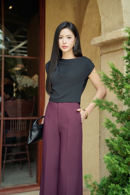 Black Silk Blouse