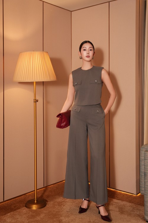 Grey Tuytsi Loose Pants