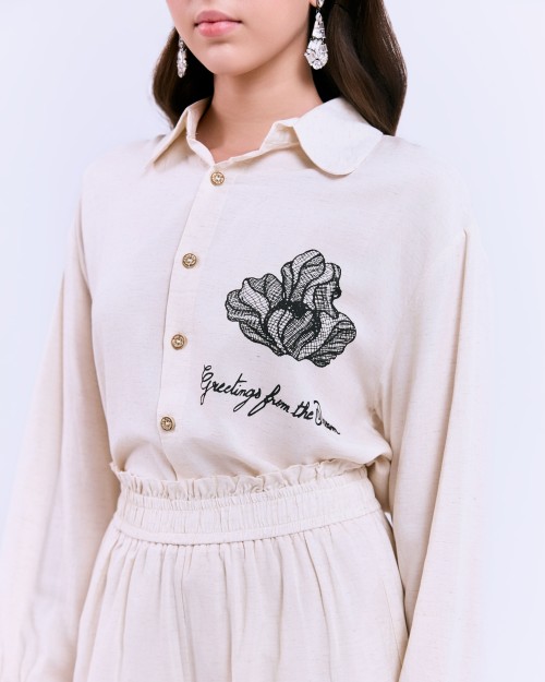 SIXDO G-Beige Floral Woven Jumpsuit