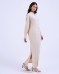 SIXDO G-Beige Woven Loose Dress