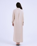 SIXDO G-Beige Woven Loose Dress