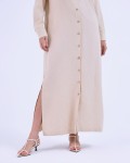 SIXDO G-Beige Woven Loose Dress