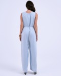 SIXDO G-Blue Woven Jumpsuit Long L