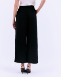SIXDO G-Black Knot-Side Woven Loose Pants