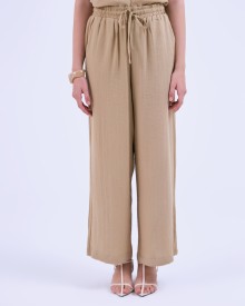SIXDO G-Beige Cotton Loose Pants